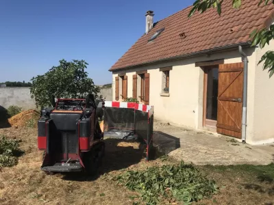 Suppression de souche avec protection Pithiviers 45